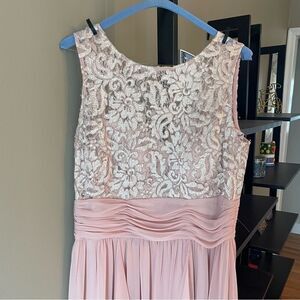 Beautiful Dillard’s Formal Light Pink Dress!